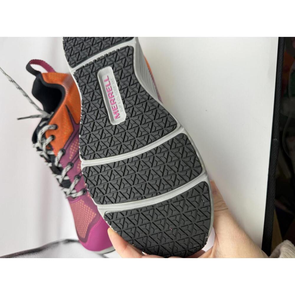 Merrell Pink and Orange Gradient Athletic Shoes - Picture 9 of 13